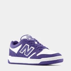 Sneakers Unisex NEW BALANCE 480 in Pelle e Suede colore Prism Purple