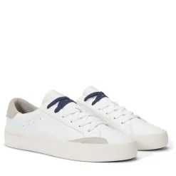 Sneakers Uomo Sun68 Street Leather in Pelle Bianca