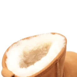 Stivaletti Imbottiti Midi Platform S by MASSIMO SANTINI linea Polly in Velour color Cammello