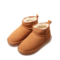 Stivaletti Imbottiti S by MASSIMO SANTINI linea Penny in Velour color Cammello