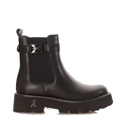 Stivaletto PATRIZIA PEPE linea Light Fly in Eco Vitello Nero con Logo Canna di Fucile