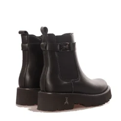 Stivaletto PATRIZIA PEPE linea Light Fly in Eco Vitello Nero con Logo Canna di Fucile