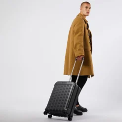 Trolley cabina PIQUADRO Rigido Ultra Slim con 4 Ruote Colore Rosa Linea PQ-Light - BV4425PQL