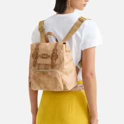 Zaino Donna 1A Classe Alviero Martini linea Social Fusion Geo Classic e Cuoio LC03