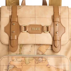 Zaino Donna 1A Classe Alviero Martini linea Social Fusion Geo Classic e Cuoio LC03