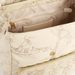 Zaino Donna 1A Classe Alviero Martini linea Social Fusion stampa Geo Safari LC03