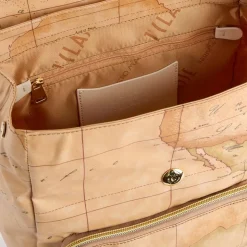 Zaino Donna 1A Classe Alviero Martini linea Social Fusion Geo Classic e Avorio LC03