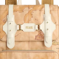 Zaino Donna 1A Classe Alviero Martini linea Social Fusion Geo Classic e Avorio LC03