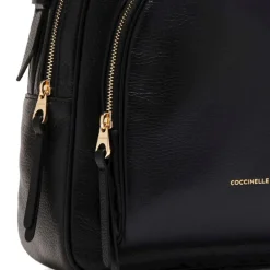 Zaino Donna COCCINELLE in Pelle Linea Malory colore Nero