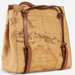 Zaino Donna Doppia Portabilità 1A Classe Alviero Martini linea Geo Classic E019