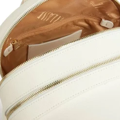 Zaino Donna Doppia Zip 1A Classe Alviero Martini linea Java City Avorio LB95