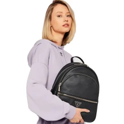 Zaino Donna GUESS Linea Manhattan Colore Nero Misura Grande