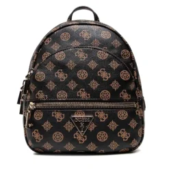 Zaino Donna GUESS Linea Manhattan Colore Mocha Logo Misura Piccola