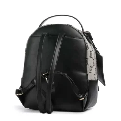 Zaino Donna LIU JO in Tessuto Jacquard Nero