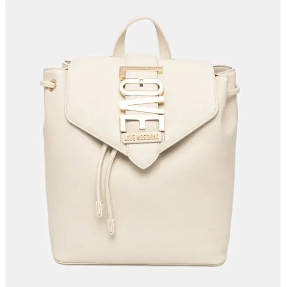 Zaino Donna LOVE MOSCHINO linea Lovebug Avorio
