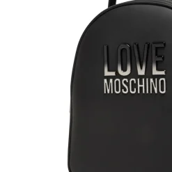 Zaino Donna LOVE MOSCHINO Nero con Logo Lettering Sfumato