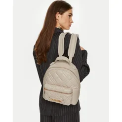 Zaino Donna LOVE MOSCHINO linea Quilted Trapuntato Avorio