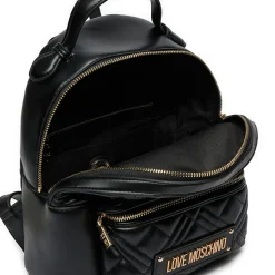 Zaino Donna LOVE MOSCHINO linea Quilted Trapuntato Nero