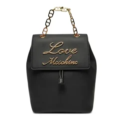 Zaino Donna LOVE MOSCHINO linea Lovely Chain colore Nero