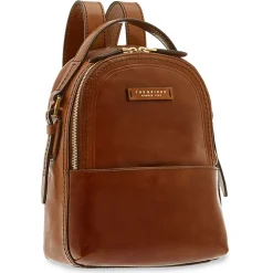 Zaino Donna Piccolo THE BRIDGE in Pelle Marrone linea Pearl District