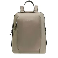 Zaino Donna PIQUADRO Porta Computer in Pelle Beige Linea Circle - CA4576W92T