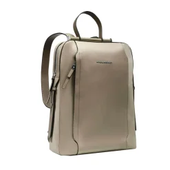 Zaino Donna PIQUADRO Porta Computer in Pelle Beige Linea Circle - CA4576W92T