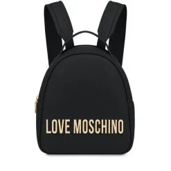 Zaino Donna Small LOVE MOSCHINO linea Maxi Lettering Nero