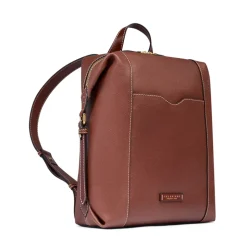 Zaino Donna THE BRIDGE linea Gemma in Pelle Marrone
