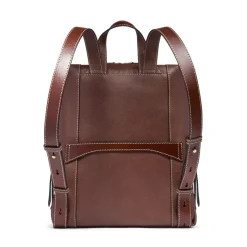 Zaino Donna THE BRIDGE linea Gemma in Pelle Marrone