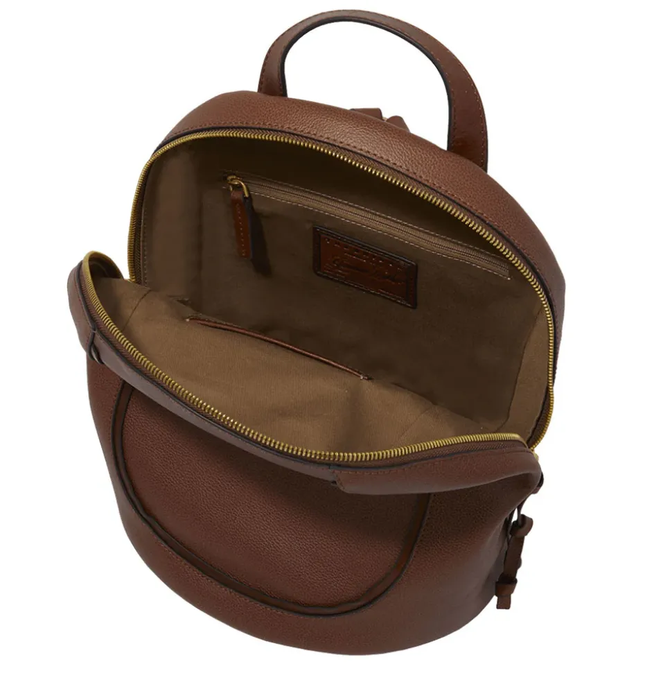 Zaino Donna THE BRIDGE linea Domitilla in Pelle Marrone