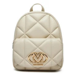 Zaino Donna Trapuntato LOVE MOSCHINO linea Embossed Avorio