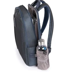 Zaino PIQUADRO Porta Pc 14" e Tablet - CA3869P16 in Tessuto Colore Chevron - Blu
