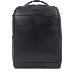 Zaino PIQUADRO porta PC 15,6" e porta iPad® Linea Blue Square in Pelle Blu - CA4818B2V
