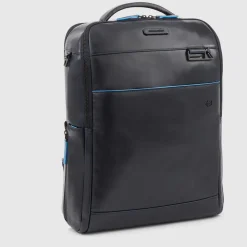 Zaino PIQUADRO porta PC 15,6" e porta iPad® Linea Blue Square in Pelle Blu - CA4818B2V