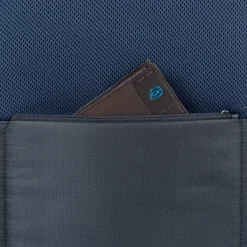 Zaino Porta Pc 15.6" e iPad PIQUADRO linea Pulse P16 in Tessuto Blu CA4174P16