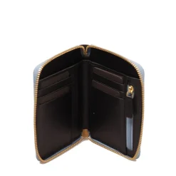 Portafoglio Donna Medio Zip Around THE BRIDGE linea Chiara in Pelle Nera