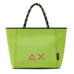 Shopping Bag Media SUN68 linea Jacqueline Neo in Scuba color Lime