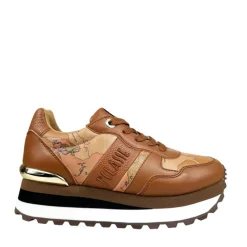 Sneakers Running 1A Classe Alviero Martini color Cuoio con Inserti Geo Beige 2012
