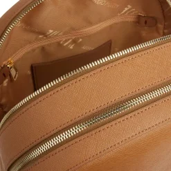 Zaino Donna Doppia Zip 1A Classe Alviero Martini linea Java City color Cuoio LB95